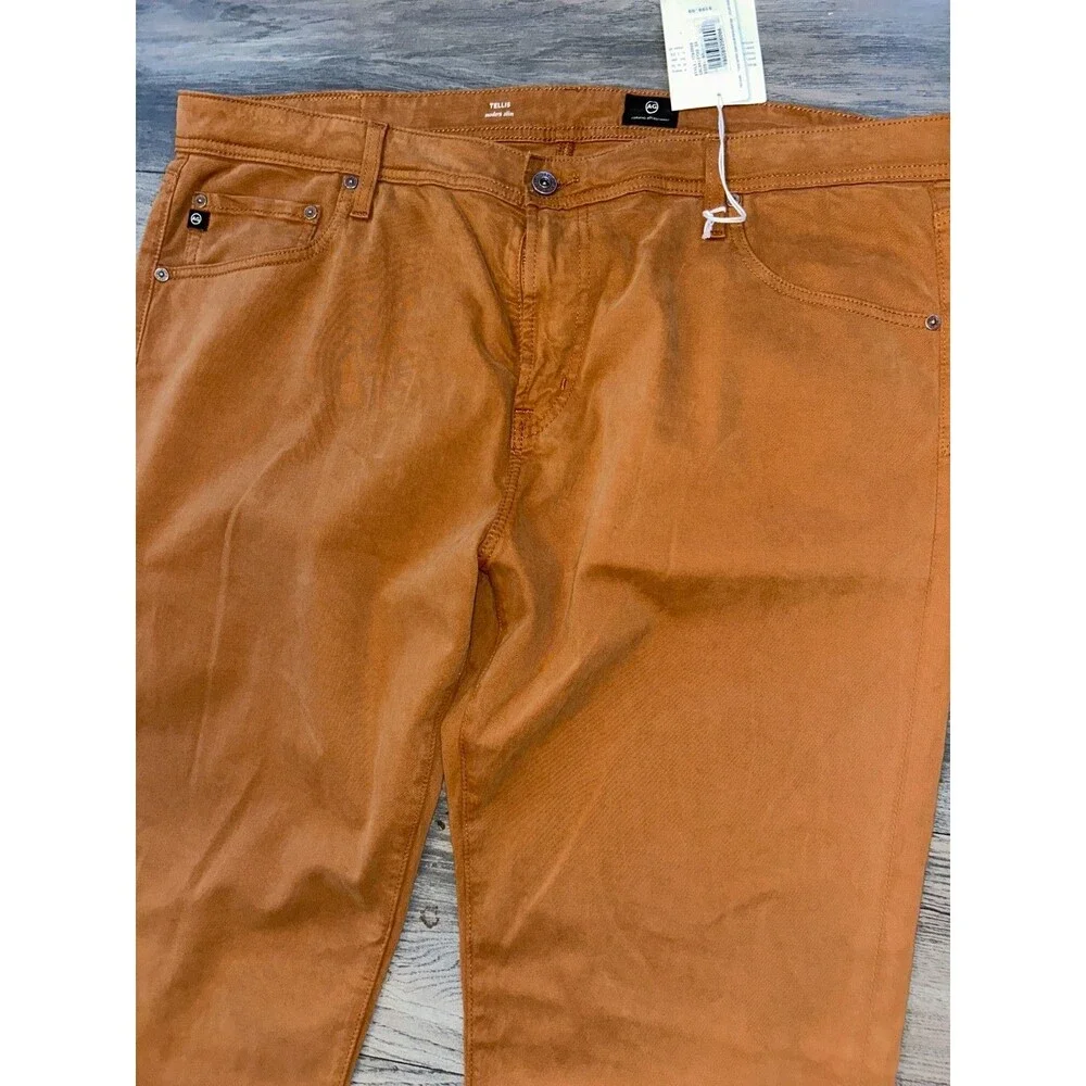 AG Adriano Goldschmied Men’s NWT Tellis Slim Fit Sateen Chino Pants size 40/34